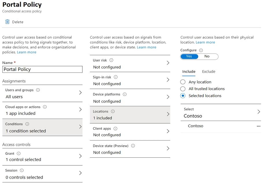 Microsoft AZ-500 image Question 23 87270 10022024015440000000
