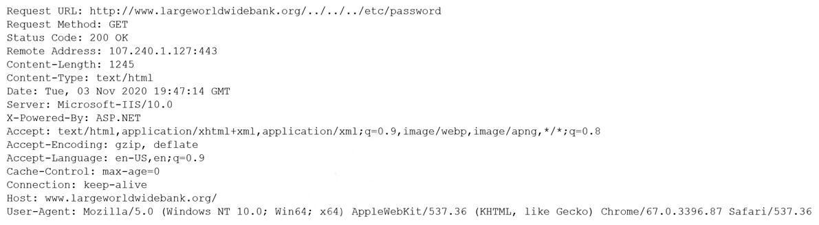 CompTIA CAS-004 image Question 21 93989 10022024175034000000