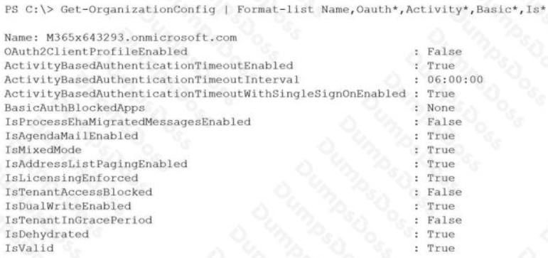 Microsoft MS-203 image Question 47 104599 10052024010522000000