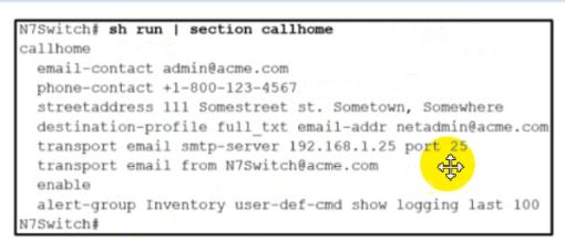 Cisco 350-601 image Question 269 116999 10102024233033000000