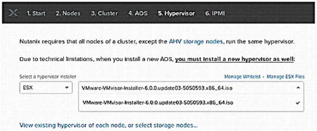 Nutanix NCS-Core image Question 124 82094 09232024013105000000