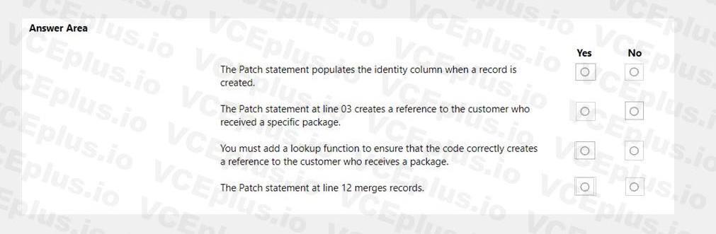 Microsoft PL-400 image Question 34 106735 10052024010735000