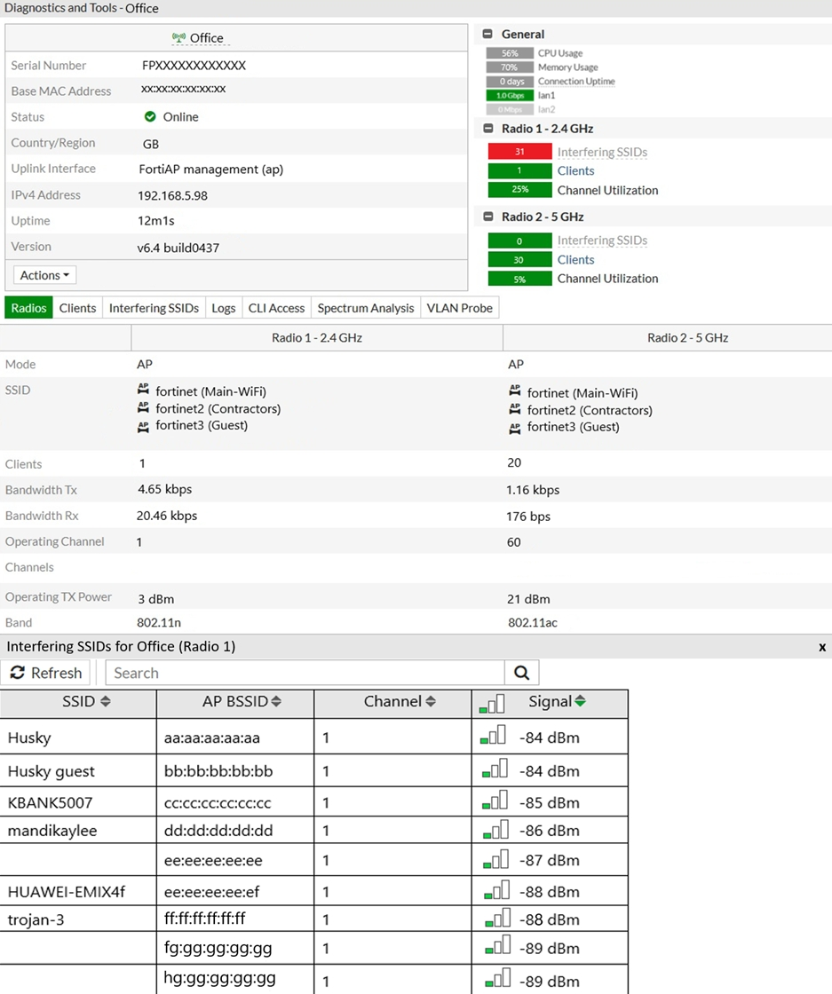 Fortinet NSE6_FWF-6.4 image Question 13 133293 12222024234406000000