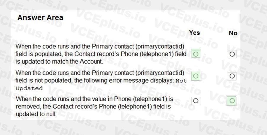Microsoft PL-400 image answer Question 49 106700 10052024010735000